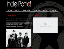 Tablet Screenshot of indiepatrol.com